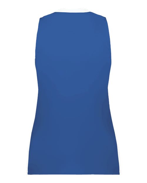 Women's Match-Up Basketball Jersey - Royal/ White