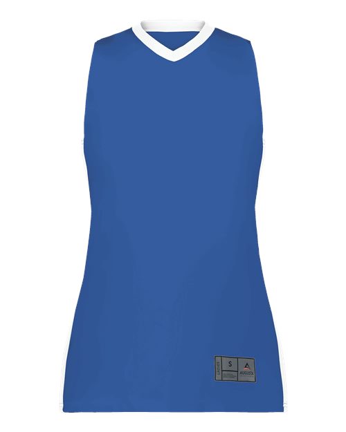 Women's Match-Up Basketball Jersey - Royal/ White