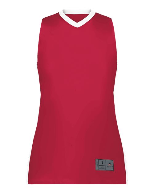 Women's Match-Up Basketball Jersey - Scarlet/ White