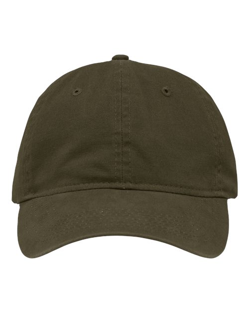 Dad Hat Fit - Brushed Dark Olive Green