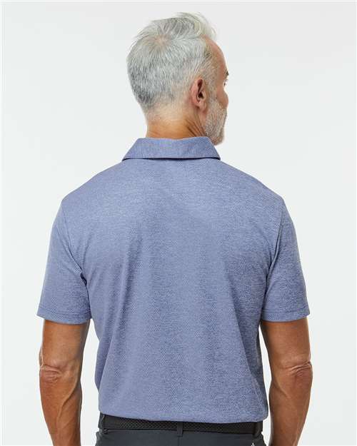 Men's Space Dyed Polo - Collegiate Royal Melange