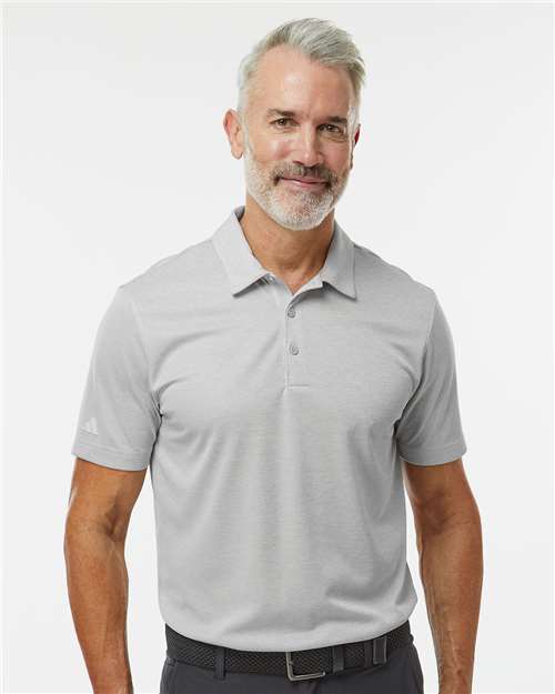 Men's Space Dyed Polo - Grey One Heather
