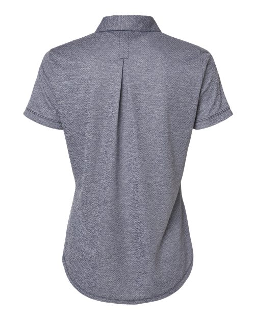 Women's Space Dyed Polo - Collegiate Navy Melange