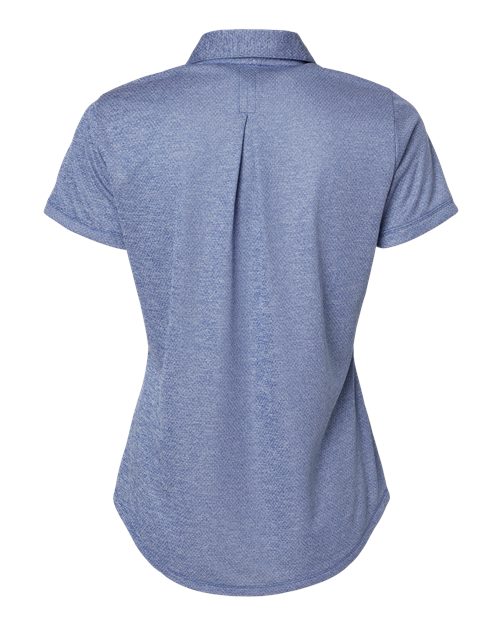 Women's Space Dyed Polo - Collegiate Royal Melange