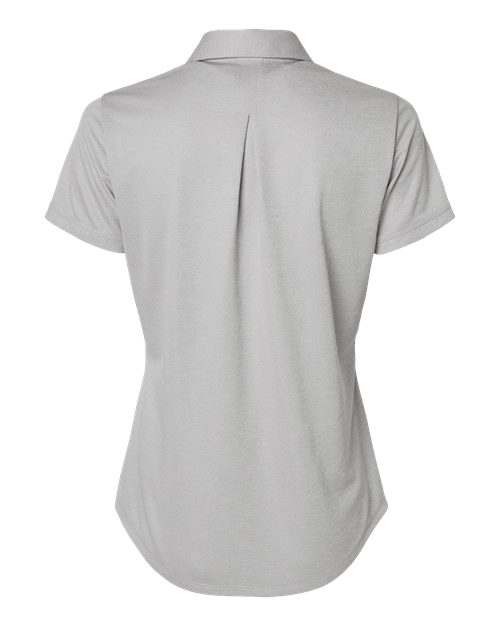 Women's Space Dyed Polo - Grey One Heather