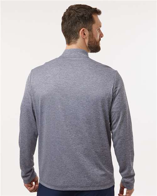 Men's Space Dyed Quarter-Zip Pullover - Collegiate Navy Melange