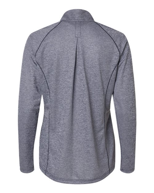 Women's Space Dyed Quarter-Zip Pullover - Collegiate Navy Melange