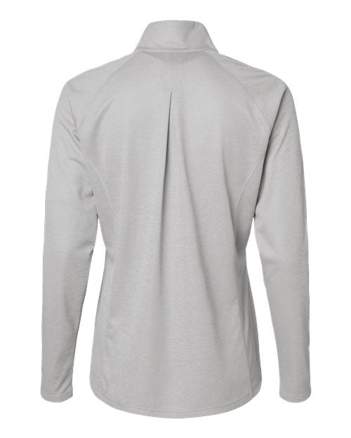 Women's Space Dyed Quarter-Zip Pullover - Grey One Heather