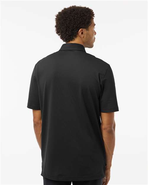 Men's Full Button Down Short Sleeve Shirt - Black
