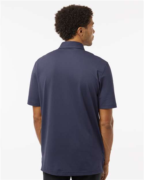 Men's Full Button Down Short Sleeve Shirt - Shadow Navy