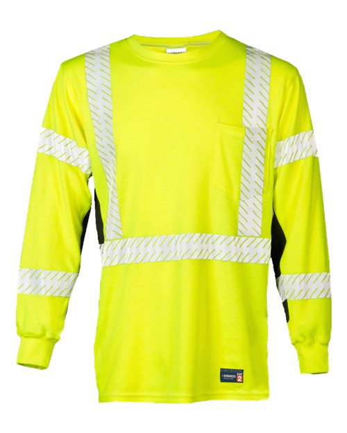 Unisex FR Long Sleeve T-Shirt - Lime
