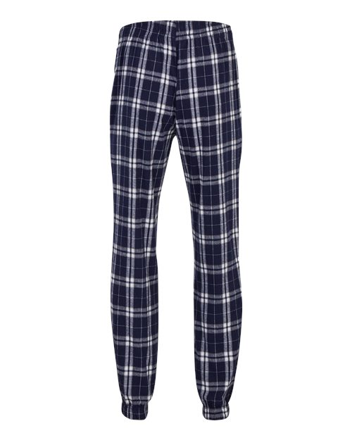 Navy/ Silver Plaid