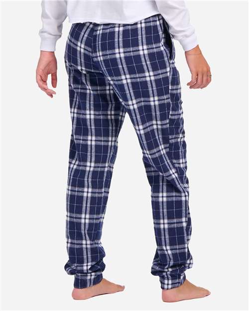 Navy/ Silver Plaid