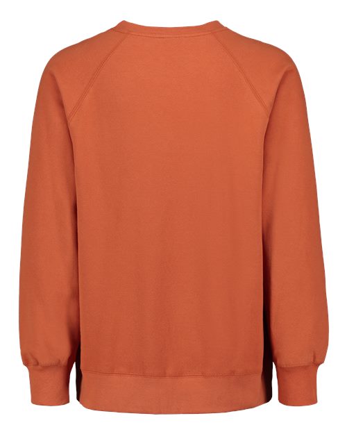 Men's Vintage Fleece Raglan Crewneck Sweatshirt - Vintage Orange