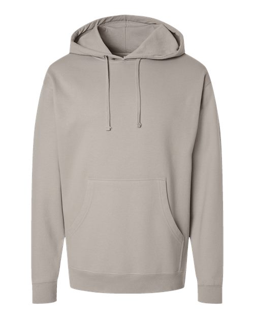 Unisex Midweight Hooded Sweatshirt - Cement