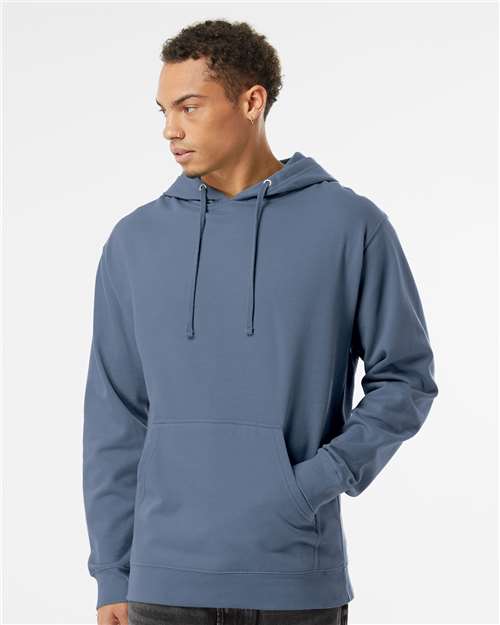 Unisex Midweight Hooded Sweatshirt - Storm Blue