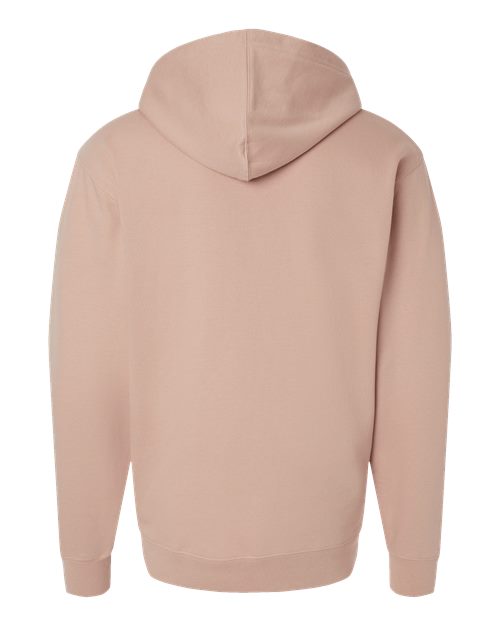 Unisex Midweight Hooded Sweatshirt - Dusty Pink