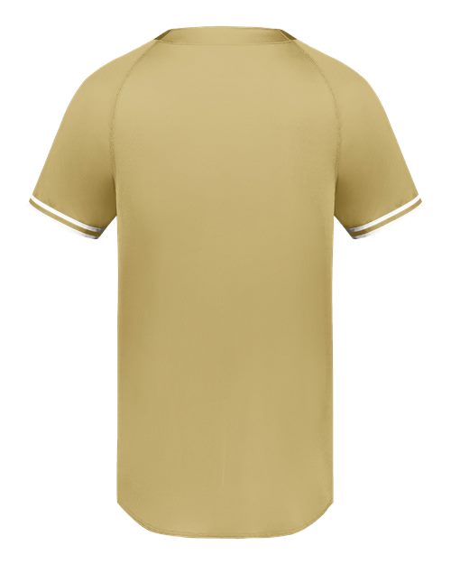 Men's Cutter Henley Jersey - Vegas Gold/ White