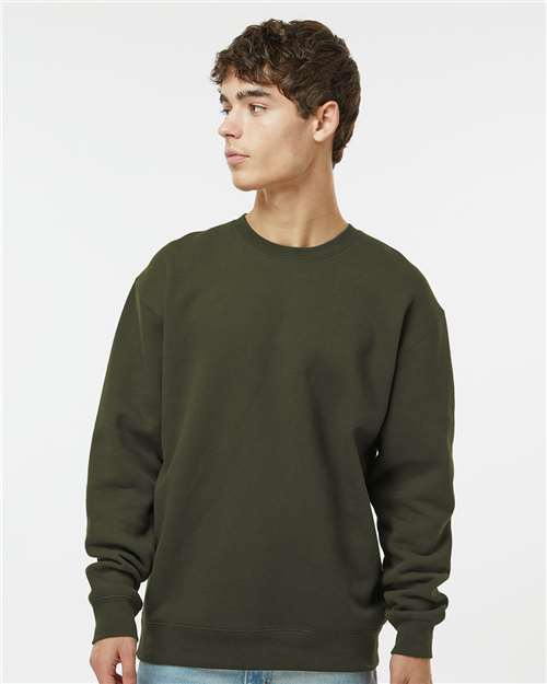 Unisex Heavyweight Crewneck Sweatshirt - Army
