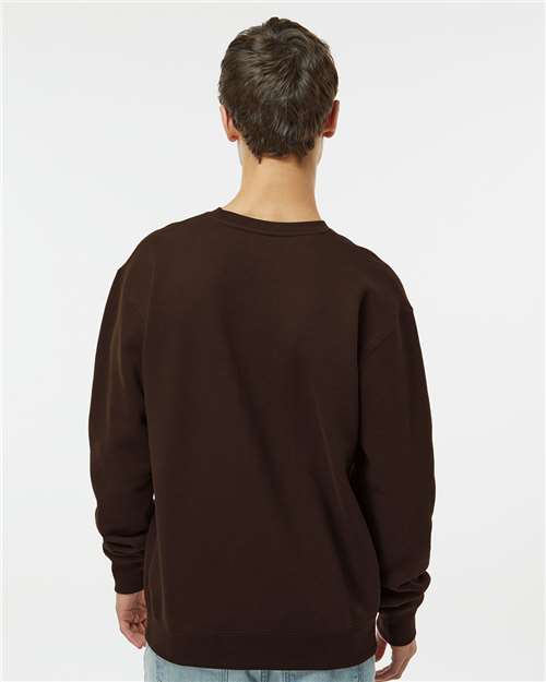 Unisex Heavyweight Crewneck Sweatshirt - Brown
