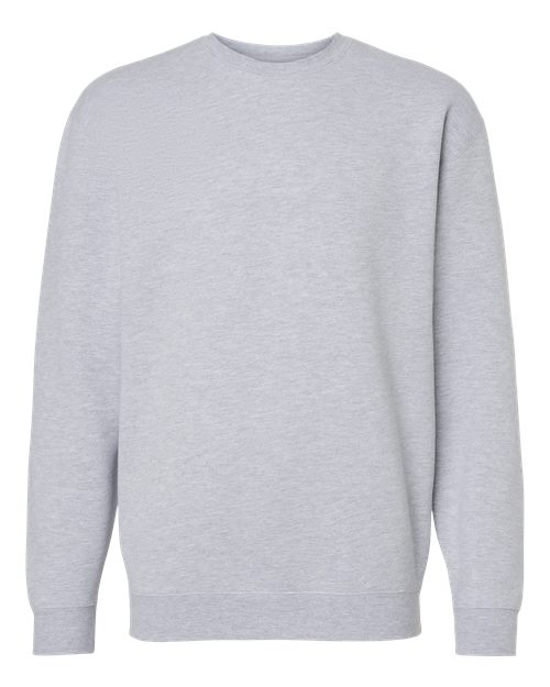 Unisex Heavyweight Crewneck Sweatshirt - Grey Heather