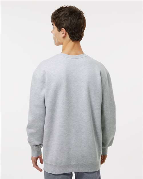 Unisex Heavyweight Crewneck Sweatshirt - Grey Heather