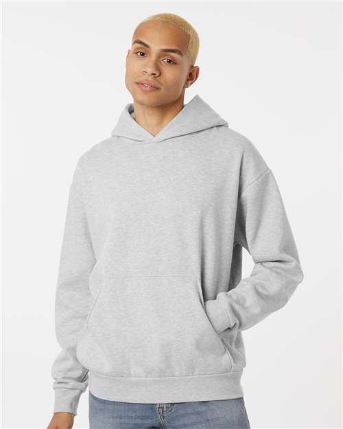 Unisex Avenue Midweight Hooded Sweatshirt - Grey Heather