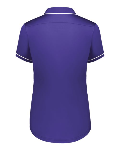 Women's CoolCore® Polo - Purple/ White