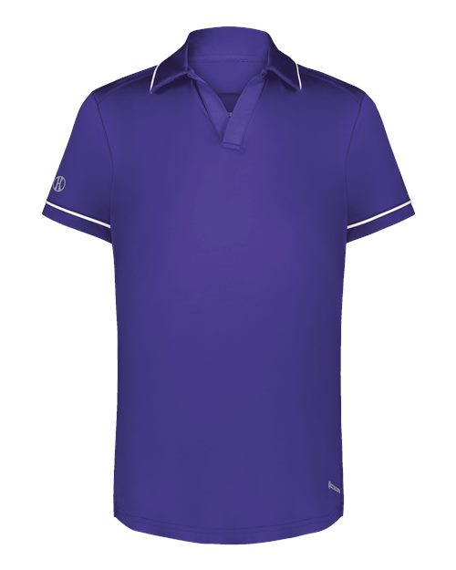Women's CoolCore® Polo - Purple/ White