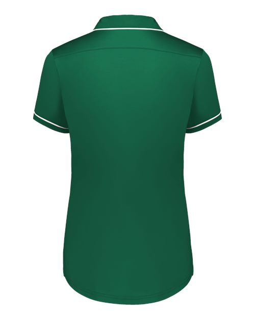 Women's CoolCore® Polo - Dark Green/ White