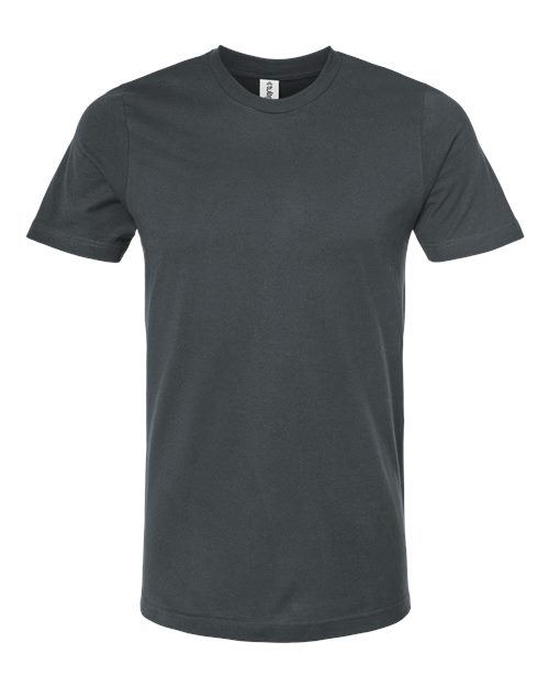 Combed Cotton T-Shirt - Dark Grey