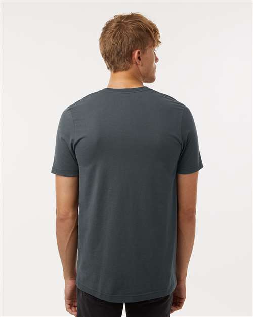 Combed Cotton T-Shirt - Dark Grey