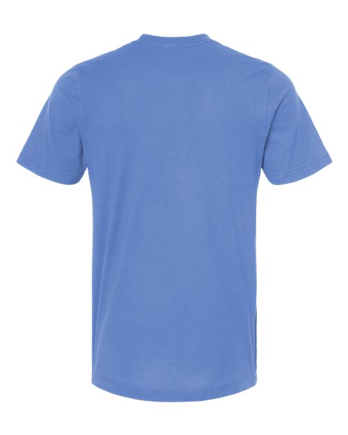 Combed Cotton T-Shirt - Columbia Blue