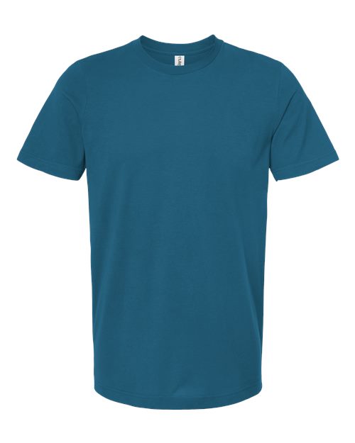 Combed Cotton T-Shirt - Deep Teal