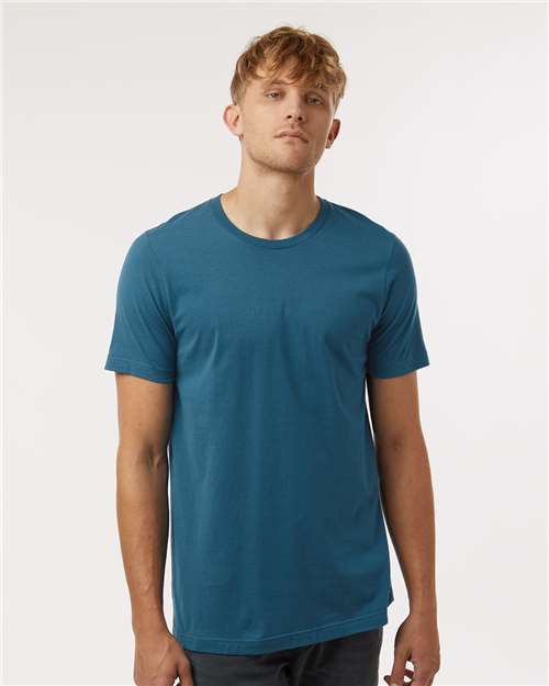 Combed Cotton T-Shirt - Deep Teal