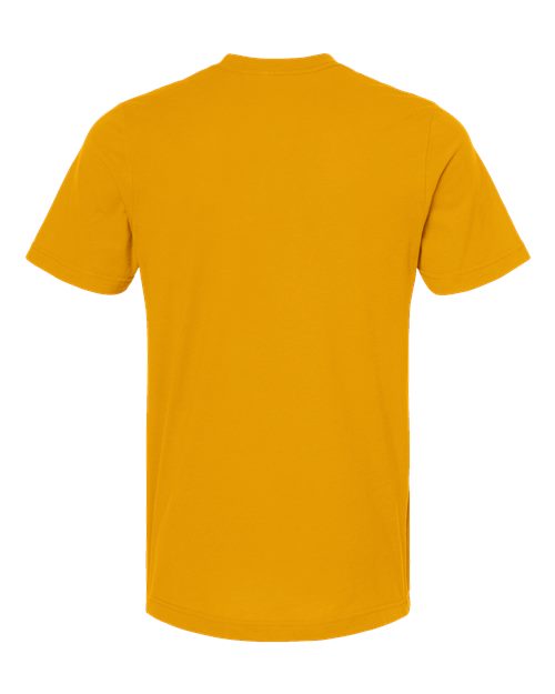 Combed Cotton T-Shirt - Gold