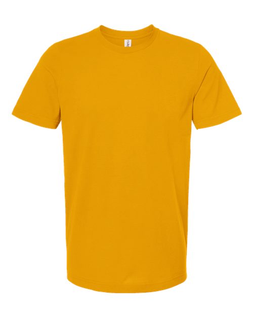 Combed Cotton T-Shirt - Gold