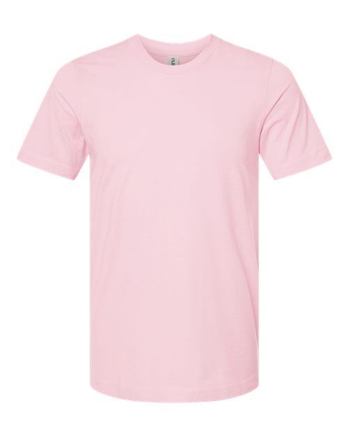 Combed Cotton T-Shirt - Light Pink