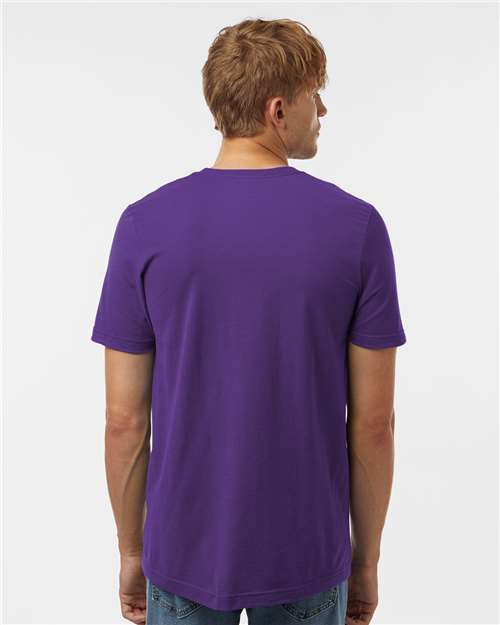 Combed Cotton T-Shirt - Deep Purple