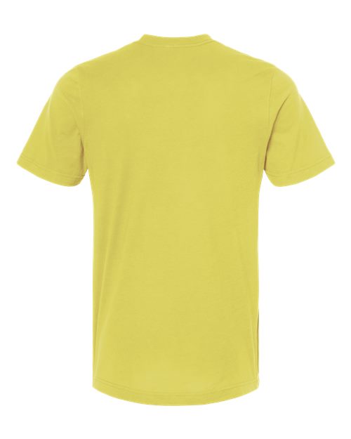 Combed Cotton T-Shirt - Yellow