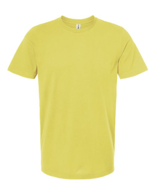 Combed Cotton T-Shirt - Yellow
