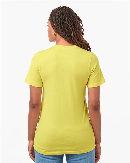 Combed Cotton T-Shirt - Yellow