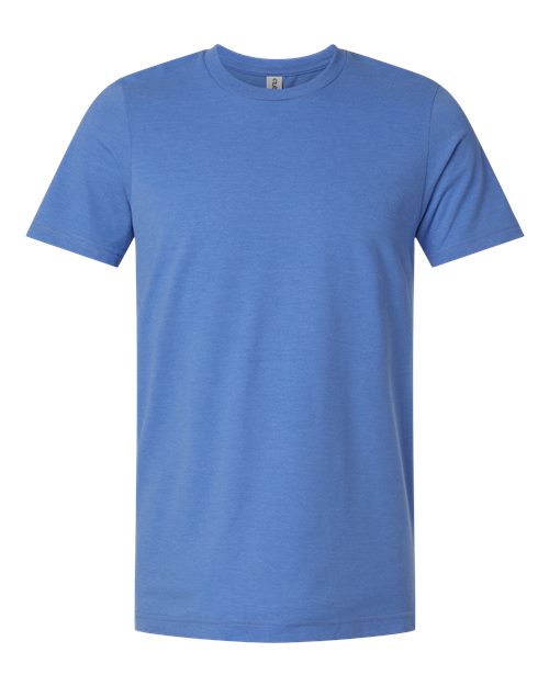 Unisex Combed CVC T-Shirt - Heather Columbia Blue