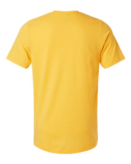 Unisex Combed CVC T-Shirt - Heather Gold