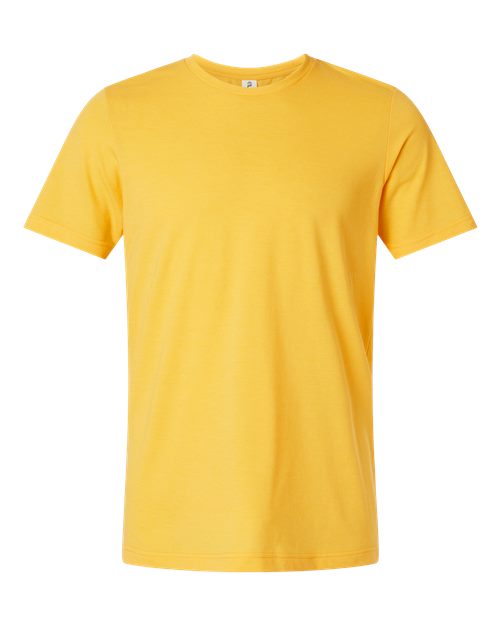Unisex Combed CVC T-Shirt - Heather Gold