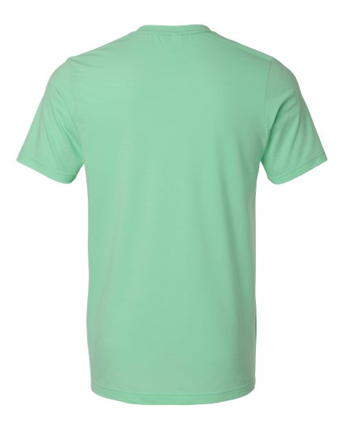 Unisex Combed CVC T-Shirt - Heather Light Mint