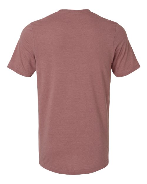 Unisex Combed CVC T-Shirt - Heather Mauve