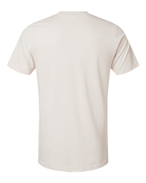 Unisex Combed CVC T-Shirt - Heather Vintage Natural