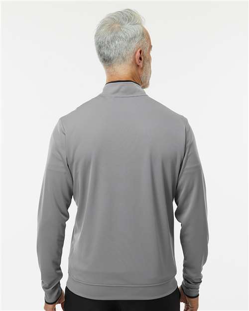 Men's Performance Lightweight Quarter-Zip Pullover - Grey Three/ Black