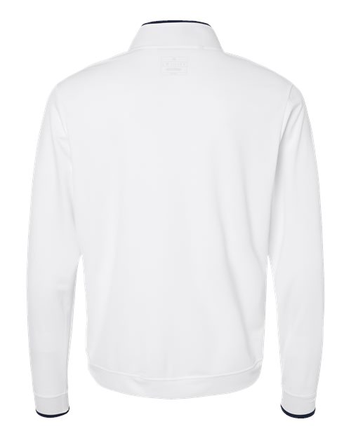 Men's Performance Lightweight Quarter-Zip Pullover - White/ Navy